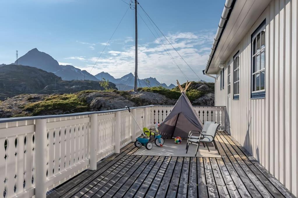 Sundet Lofoten Holiday House Villa Sund  Kültér fotó