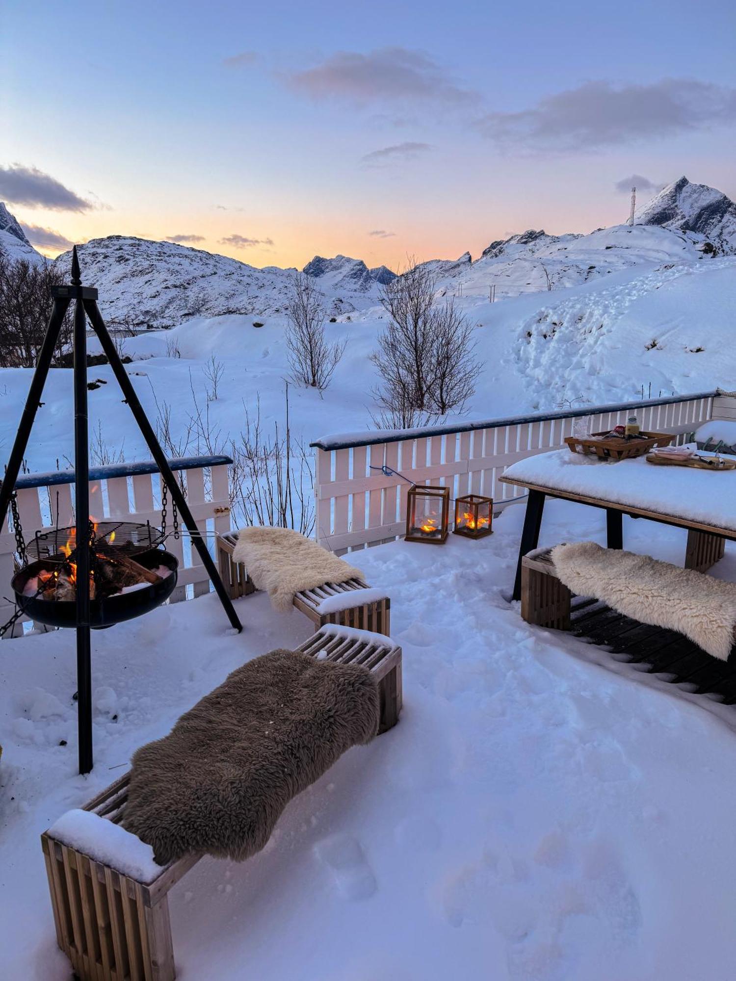 Sundet Lofoten Holiday House Villa Sund  Kültér fotó